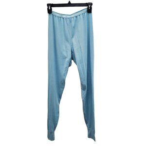 REI Women's Light Blue UPF 50+ Pull On Lightweight Base Layer Long Johns Size S‎